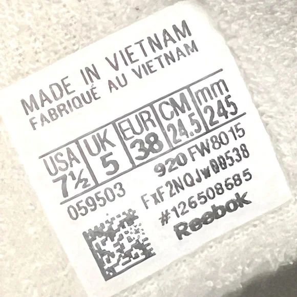 Reebok Women’s Club C White Leather Double Classic Platform Tennis Shoes 7.5 - Picture 13 of 15